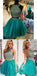 Two Pieces Beaded Top Lovely Junior Homecoming Dresses, BG51483