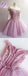 Charming Off Shoulder Princess Unique Applique Homecoming Dresses, BG51424 - Bubble Gown