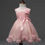 Lovely Beautiful Flower Girl Dresses, Weding Cheap Little Girl Dresses with Handmade Flowers, FGS020