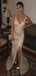 Long Gold Sequin Mermaid Shinning Cheap Prom Dresses, BG77001