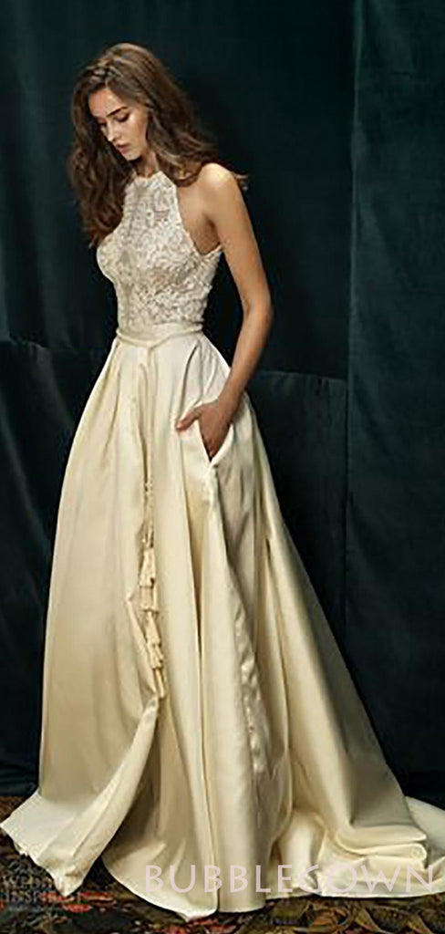 Charming Lace Top Long Impressive Affordable Prom Dress, BG51489