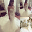 Gorgeous Mermaid Spaghetti Strap Charming Long Wedding Dress, BG51609 - Bubble Gown