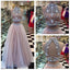 2 Piece High Neck Open Back Online Long Prom Dresses, BG51225