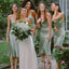 Spaghetti Strapless Short Custom Bridesmaid Dresses , BN1289