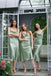 Spaghetti Strapless Short Custom Bridesmaid Dresses , BN1289