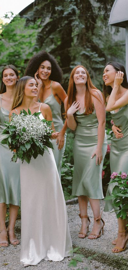 Spaghetti Strapless Short Custom Bridesmaid Dresses , BN1289