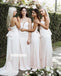 Simple Sweetheart Mermaid Long Bridesmaid Dresses  BMD037