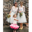 Lovely Long Sleeves Cheap Tulle Short Bridesmaid Dresses, BG51295