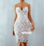 Spaghetti Strap Lace Short Homecoming Dresses DSA116