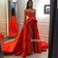 Affordable Side Split Sweetheart Long Prom Dresses FP1115