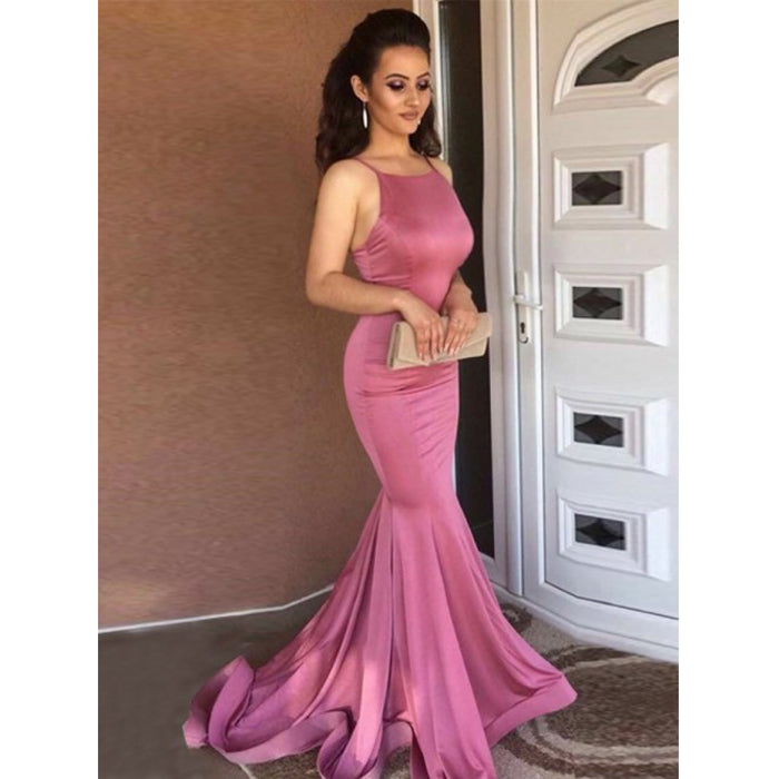 Pretty Mermaid Sexy Popular Cheap Long Bridesmaid Prom Dresses, BGP212