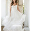 Elegant White Sweetheart Tulle Dream Wedding Dresses, BGH057