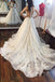 Gorgeous Affordable Charming Applique Lace Long Bridal Wedding Dresses, BGP260 - Bubble Gown