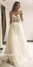 Charming Unique Sweethaert Lace A Line Bridal Long Wedding Dresses, BGP269