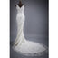 V Neck Mermaid Affordable Charming Long Wedding Dresses, BGW001