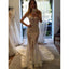 Sexy See Through Lace Mermaid Sweetheart Long Wedding Dresses, BGP238