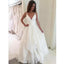 Elegant Popular Formal A Line Cheap Long Beach Bridal Wedding Dresses, BGP251 - Bubble Gown