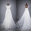 Cap Sleeves Charming Affordable Lace Up Back Long Wedding Dresses, BGW002 - Bubble Gown